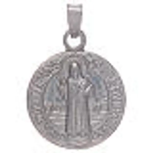 Médaille St Benoît en argent 925