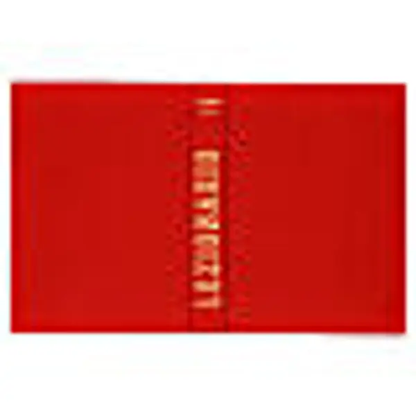 Couverture lectionnaire "Ad Diversa e Votive" cuir véritable rouge