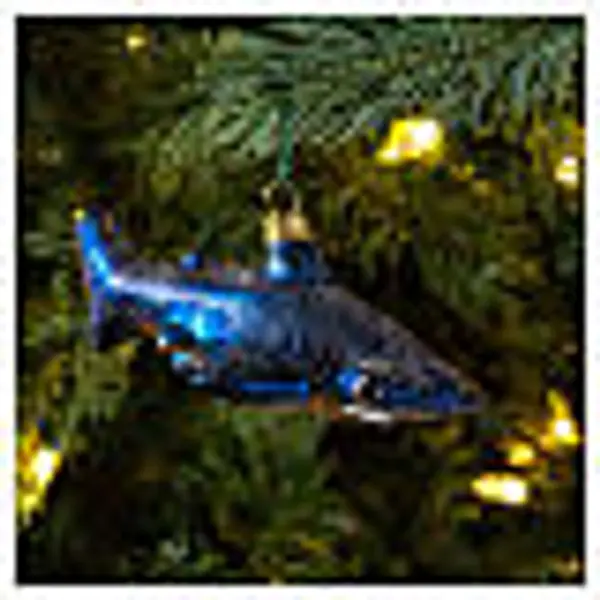 Requin-marteau décoration verre soufflé sapin Noël