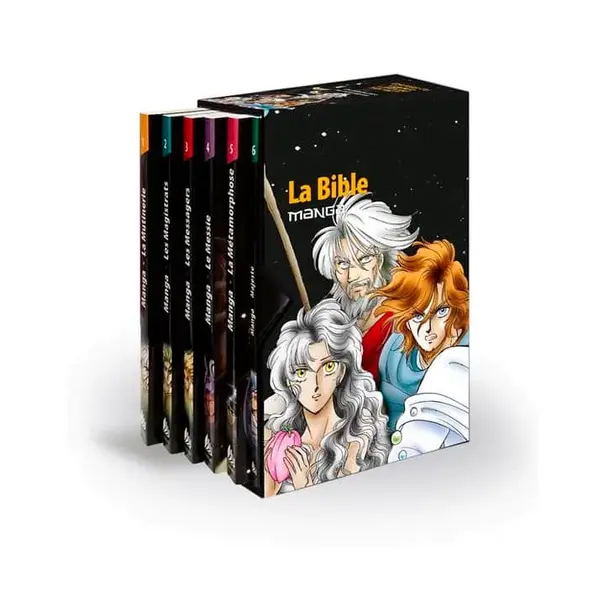 La Bible en Manga - Coffret collection 6 Volumes